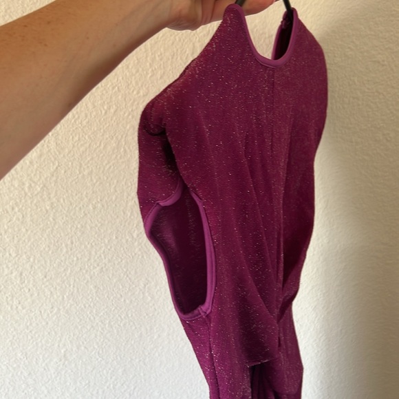 Sparkly shoulder pad maxi dress - Picture 8 of 8